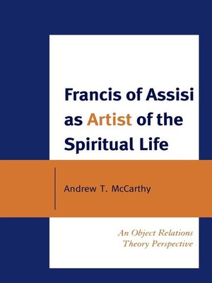 cover image of Francis of Assisi as Artist of the Spiritual Life